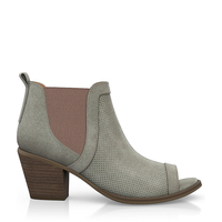 Zehenfreie Stiefelette mit Fransen 2440