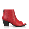 Zehenfreie Stiefelette mit Fransen 2445