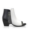 Zehenfreie Stiefelette mit Fransen 2447