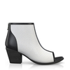Zehenfreie Stiefelette mit Fransen 2451