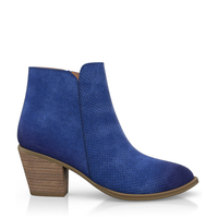Zehenfreie Stiefelette mit Fransen 2454