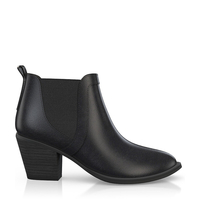 Zehenfreie Stiefelette mit Fransen 3739