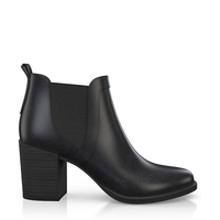 Zehenfreie Stiefelette mit Fransen 3740