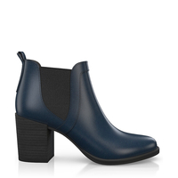 Zehenfreie Stiefelette mit Fransen 3741