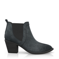 Zehenfreie Stiefelette mit Fransen 3742