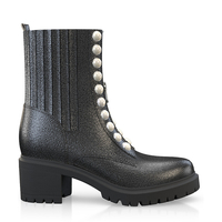 Zipper-Stiefelette 3512