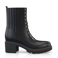 Zipper-Stiefelette 3854