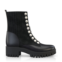 Zipper-Stiefelette 3856