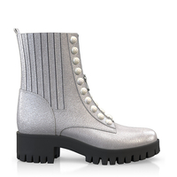 Zipper-Stiefelette 3858