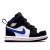 Baby Sneaker Jordan 1 Mid TD Black Racer Blue White