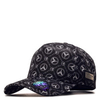 Basecap - Allover Logomuster - Black