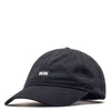 Basecap Low Profile Black White