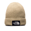 Beanie - Logo Box Cuffed - Flax