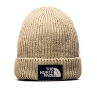 Beanie - Logo Box Cuffed - Flax