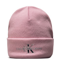 Beanie - Monogram - Pearly Pink / Silver