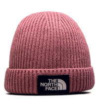 Beanie Logo Box Cuffed Mesa Rose