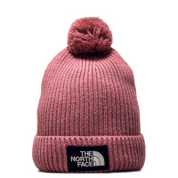 Beanie Logo Box Pom Mesa Rose
