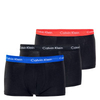Boxershorts 3er Pack - Low Rise Trunk - Blue / Strawberry / Black