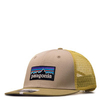 Cap - 6 Logo Trucker - Beige / Yellow