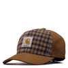 Cap - Highbury - Asher Check Jasper, Einheitsgröße, Braun