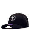 Cap - Lady m. 3D Gummidruck - Black