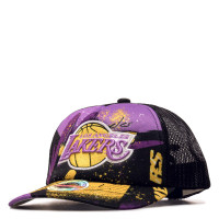 Cap - NBA Hyper Trucker Snapback Lakers - Black/ Yellow / Purple