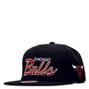 Cap - NBA Team Cap 2 Script Bulls - Black