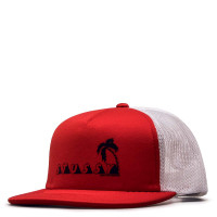 Cap - Trucker Psycho Tropics - Red