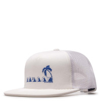 Cap - Trucker Psycho Tropics - White