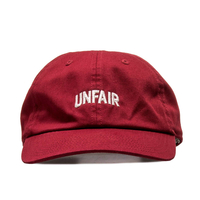 Cap - Unfair - Cardinal Red, Einheitsgröße, Rot