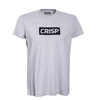Crisp TS Big Print Grey Black