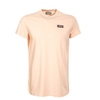 Crisp TS Small Print Peach Black