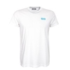 Crisp TS Small Print White Blue