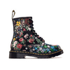 Damen Boots - 1460 Pascal Floral Mash Up - White / Black