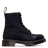 Damen Boots - 8 Eye Serena Wyomi - Black, 41, Schwarz