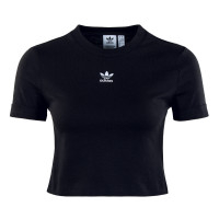 Damen Crop Top - GN2802 - Black