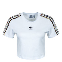 Damen Crop Top - White