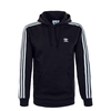 Damen Hoody - 3Stripes H06676 - Black, XS, Schwarz
