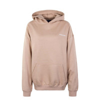 Damen Hoody - Clarita Logo Oversized - Wash Rose