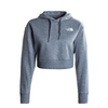 Damen Hoody - Trend Crop HD - Light Grey Heather