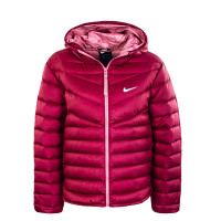 Damen Jacke NSW WR LT Down Fill Bordeaux White