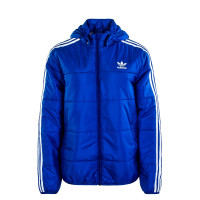 Damen Jacke Padded Royal Blue White