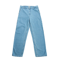 Damen Jeans - Pierce Straight Bleach - Blue, 32, Blau