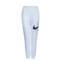 Damen Jogginghose NSW Swoosh FLC White Black