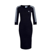 Damen Kleid - 3 Stripes H38732 - Black