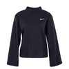 Damen Langarmshirt - Jersey Rib - Black / White