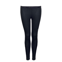 Damen Leggings - Easy Tights - Black, L, Schwarz