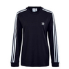 Damen Longsleeve - 3 Stripe GN2911 - Black