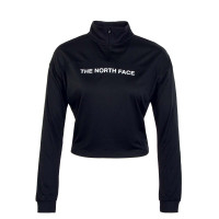 Damen Longsleeve - MA 1/4 Zip - Black