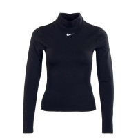 Damen Longsleeve - NSW Essential Mock - Black / White